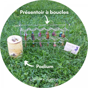 Portoir boucles d'oreilles