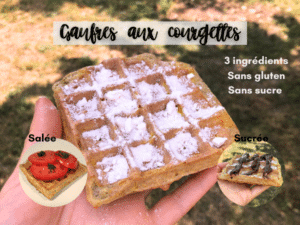 recette gaufres courgettes